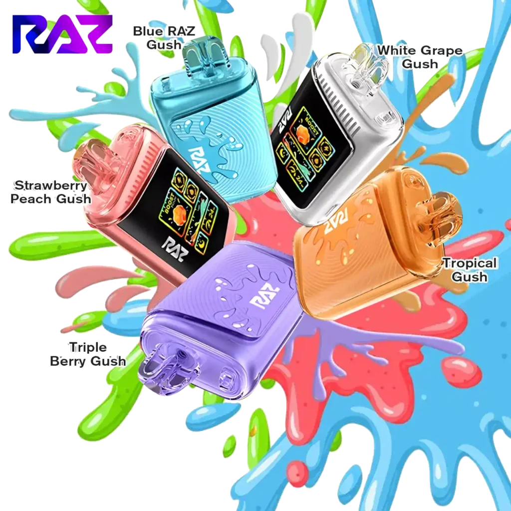 Raz Vape Flavors 25000(Raz DC25000/RAZ LTX 25000)