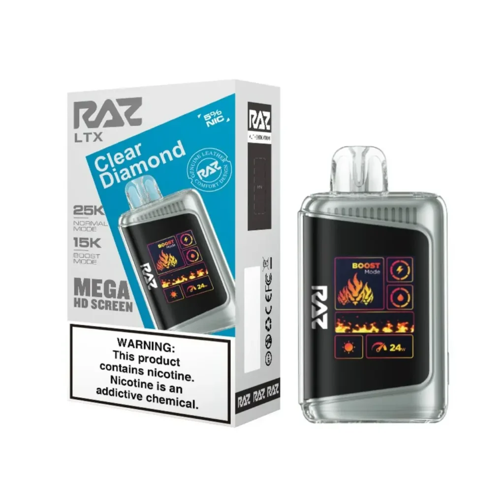 Buy RAZ Clear Diamond Flavor | Heavy Ice Unflavored Vape