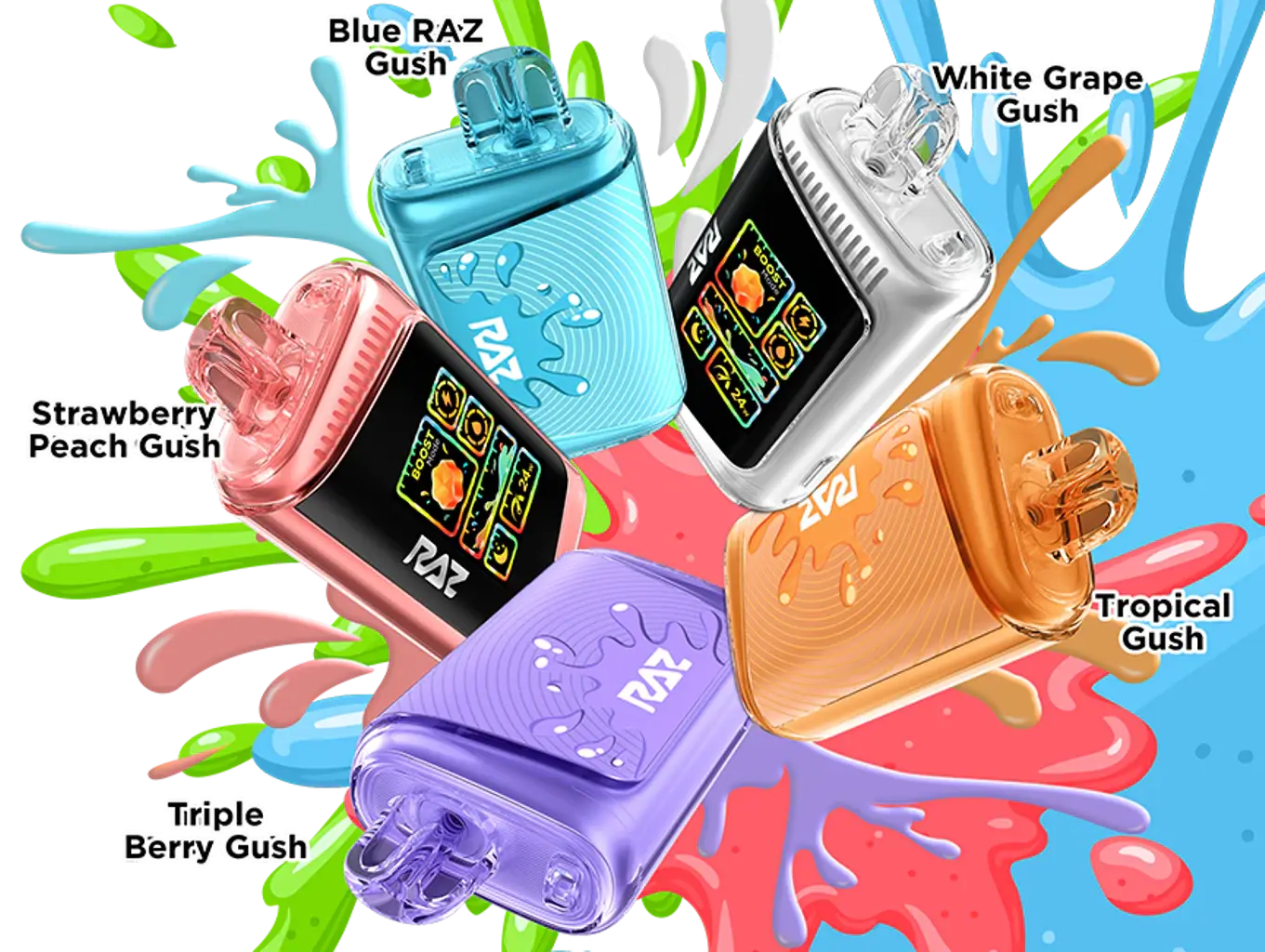 Home 12 RAZ Vape 25000