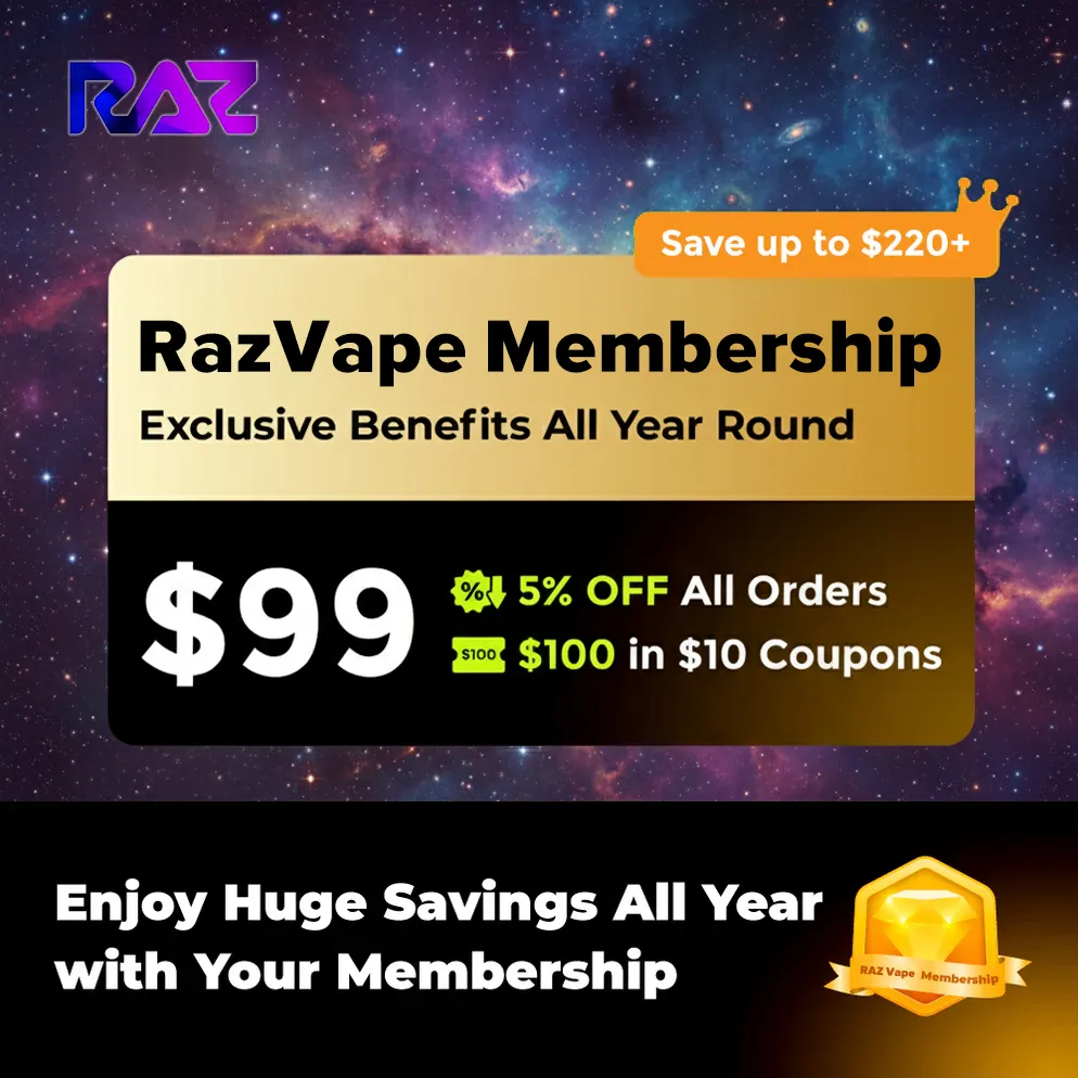 Join RAZ Vape Membership 1 Join RAZ Vape Membership