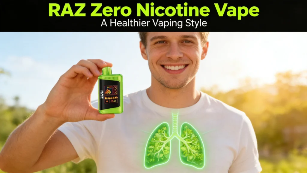 RAZ VAPE RAZ Zero Nicotine Vape Review - RAZ LTX25000 0 Nic