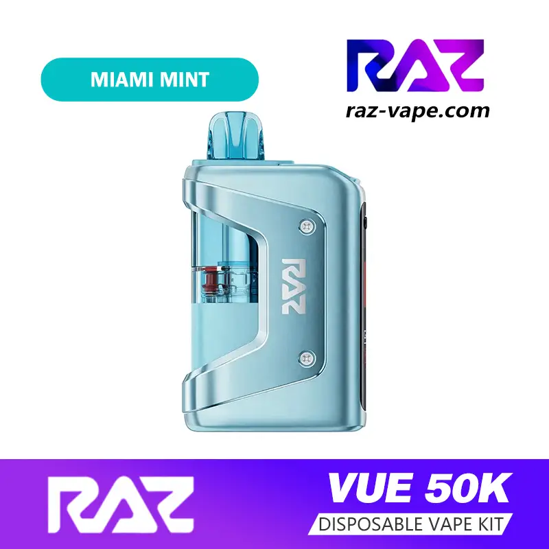 RAZ Miami Mint — VUE 50K kit disposable vape