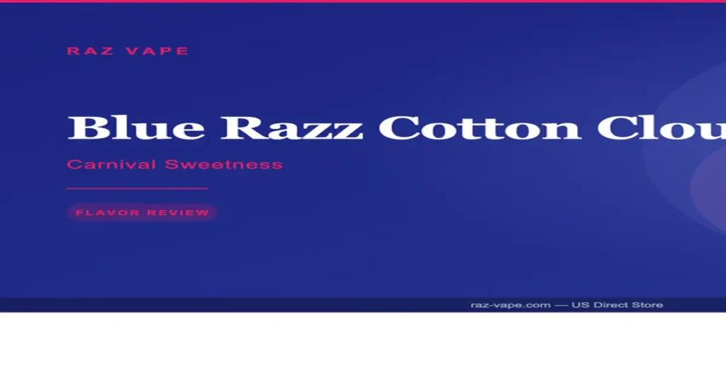 RAZ Blue Razz Cotton Clouds Flavor Review: Blue Cotton Candy | Buy @   Store