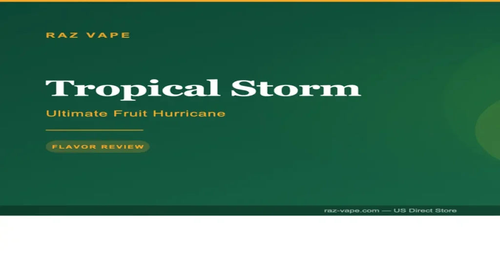 RAZ Tropical Storm Flavor Review: Mixed Fruit Punch Blast | Buy @   Store