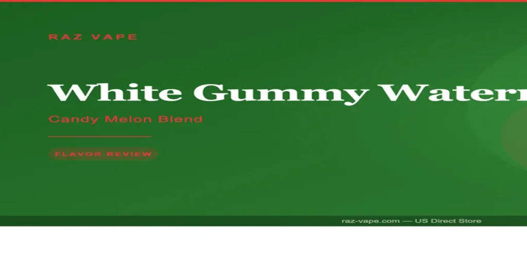 RAZ White Gummy Watermelon Review: Sweet Candy Vape | Buy @   Store
