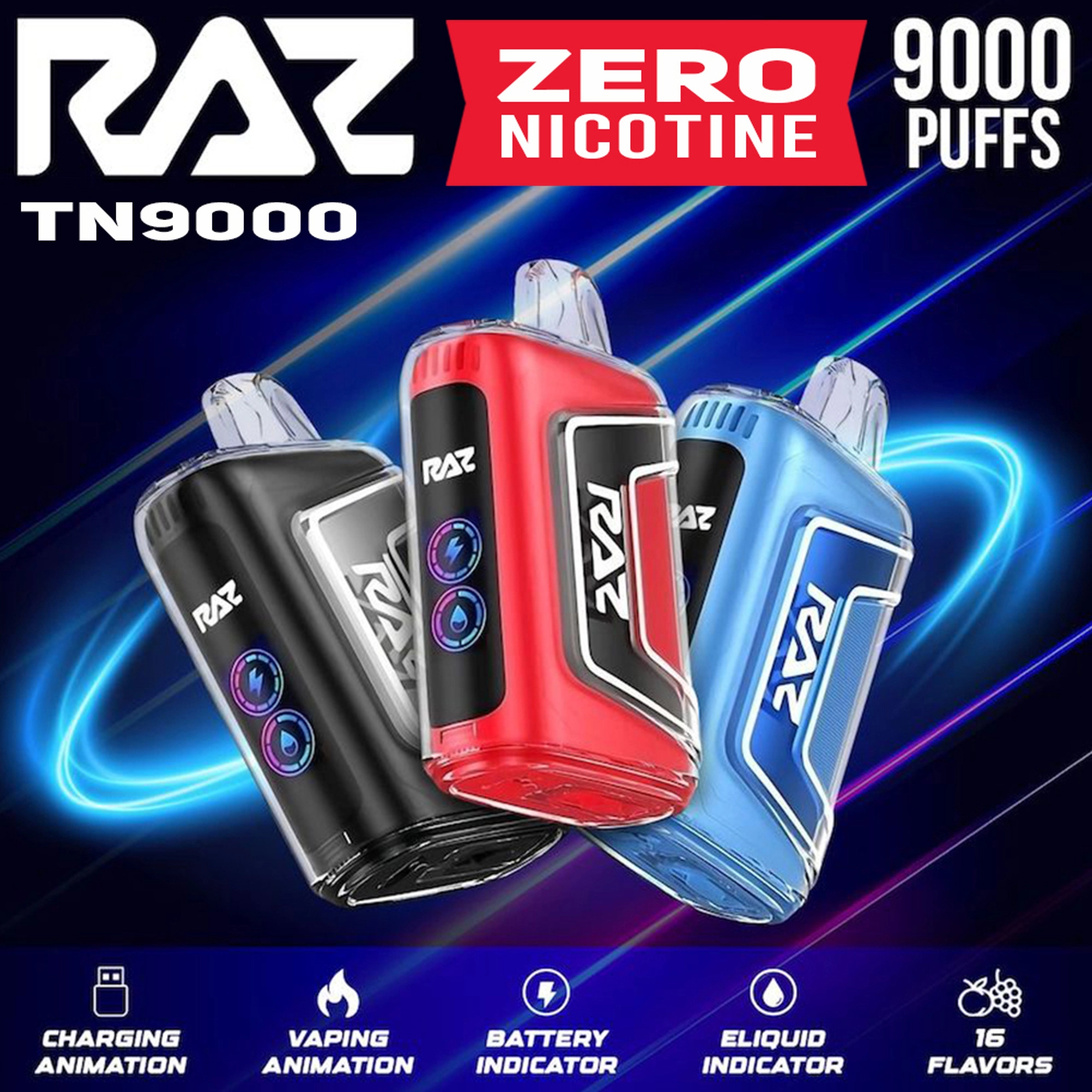 RAZ Zero Nicotine Vape